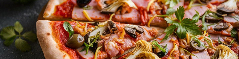 Vlees / Vis Pizza's